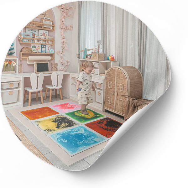 Sensorische vloertegels voor scholen, BSO en kinderopvang