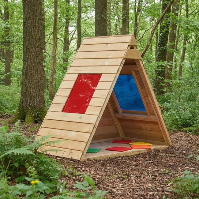Sky View Forest Fern Playhouse for Outdoor, Sensory Play and Creativity