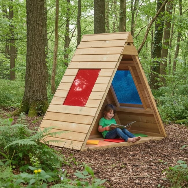 Speelhuis Sky View Forest Fern voor Buiten Spelen, Sensorisch Spel en Creativiteit