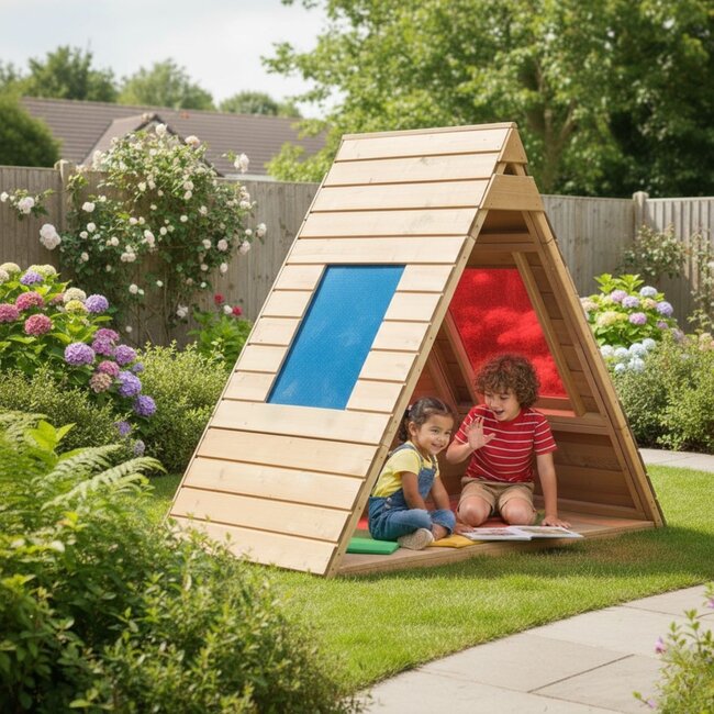 Sky View Forest Fern Playhouse for Outdoor, Sensory Play and Creativity