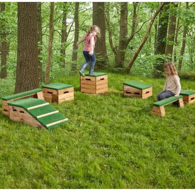 Super Move & Make 7-delig Speelplatform voor Creatief Buitenspelen