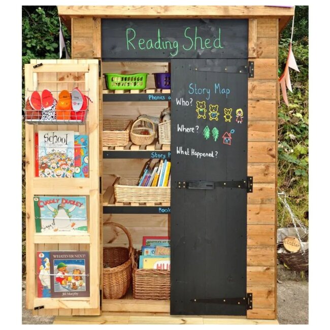 Reading Shed – Create an inspiring outdoor space for reading, stories and discovery