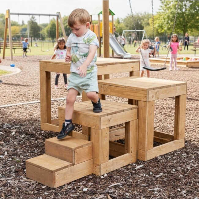 Large Climbing Blocks Set for Children – Climbing, building and creative outdoor play