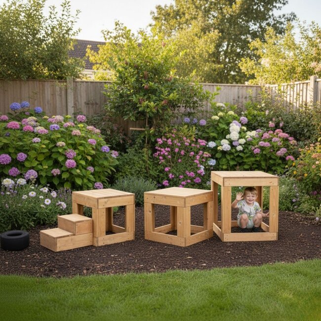 Large Climbing Blocks Set for Children – Climbing, building and creative outdoor play