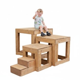 Cosy Climbing Blocks Set | Outdoor play