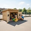 Wooden Outdoor Bike and Trike Storage Shed – Durable & Secure