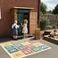 Chalkboard Maths Shed – Weather-Resistant Montessori Storage Unit for Maths Resources