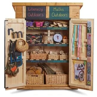 Cosy Chalkboard Maths & Writing Combi Shed