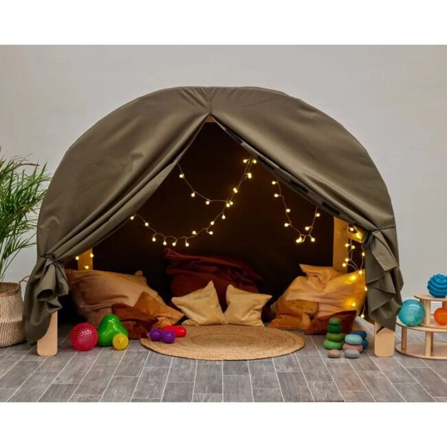 Rafiki Indoor Arch House | Cozy Playhouse for Home, Role Play & Reading