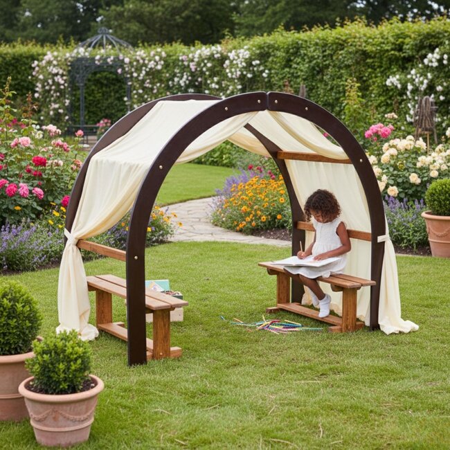 Rafiki Outdoor Arche | Espace Extérieur Durable pour Jeu Créatif