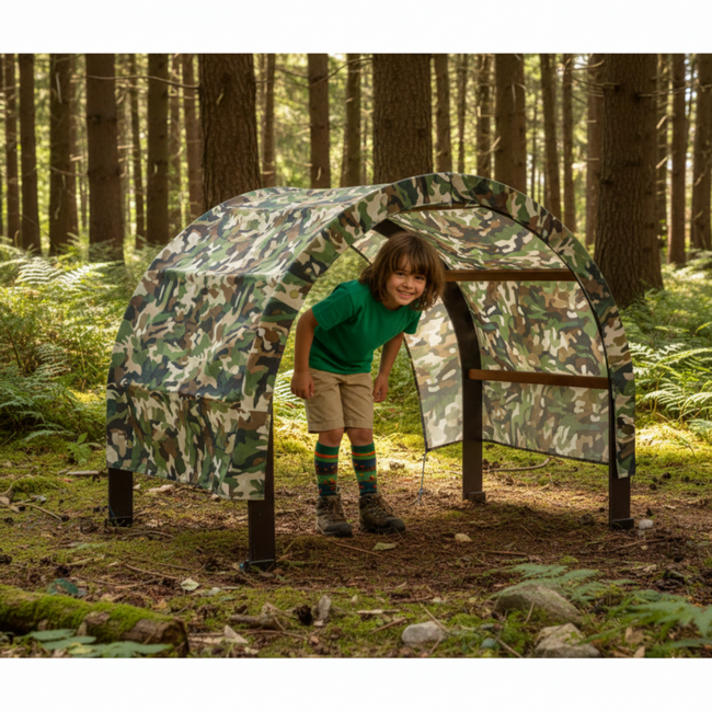 Rafiki Outdoor Booghuis | Duurzame Buitenruimte voor Creatief Spel