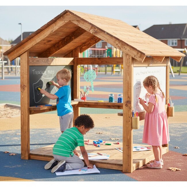 Atelier Extérieur Mark Making | Espace Créatif pour Enfants