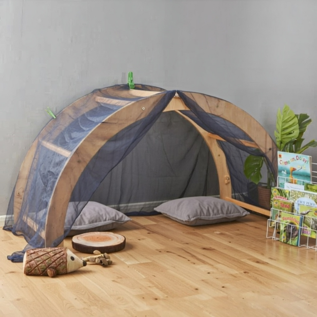 Mini Rafiki Indoor Arch House | Cozy Playhouse for Home, Role Play & Reading