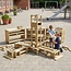 Imagineering & Deckciting Block Trolleys 50-Piece Set for Creative Open-Ended Play
