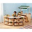 Open Role Play Corner - Rookie | 5-Piece Wooden Set for Creative Role Play and Teamwork