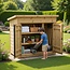 Big & Bountiful Outdoor Storage Shed – Durable Wooden Shed for Sports and Garden Equipment