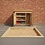 Big & Bountiful Abri de Rangement Extérieur – Abri en Bois Durable pour Matériel Sportif et de Jardin
