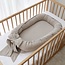 Luxury Linen Baby Nest Beige – Safe & Comfortable Sleep