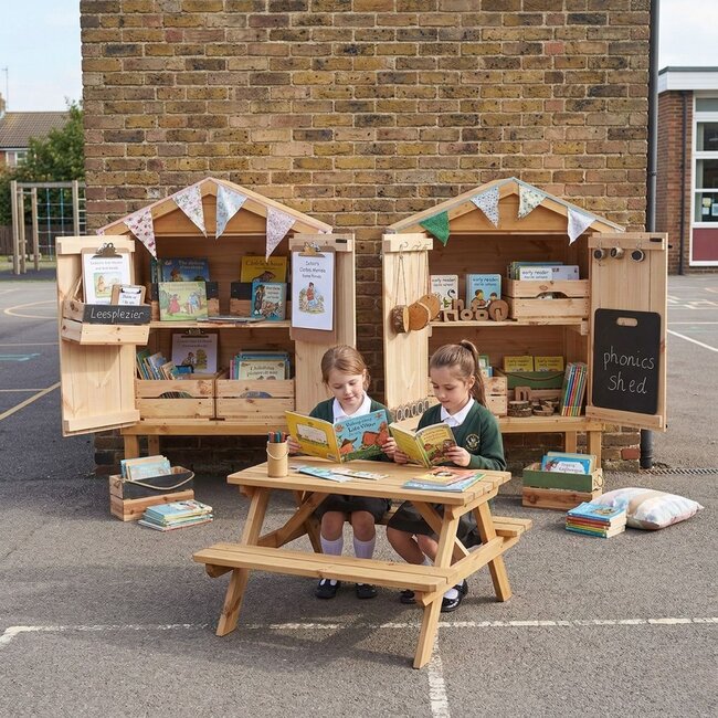 Outdoor Reading Hives for Early Years – Set of 2 – 134cm High