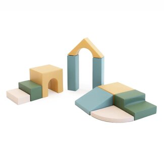 IGLU Softplay Foam blocks set Creativity | Pastel Sea