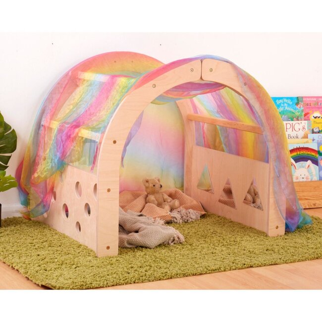 Mini Rafiki Binnenboog Speelhuisje voor Sensory Play en Leeshoekjes