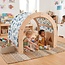 Mini Rafiki Binnenboog Speelhuisje voor Sensory Play en Leeshoekjes