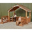 Maison de Jeu Extérieure Cosy Learning Lounge Classe en Bois