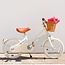 Banwood Classic Kids Bike 14 inch Cream with Wicker Basket
