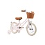 Banwood Classic Kids Bike 14 inch pink with Wicker Basket
