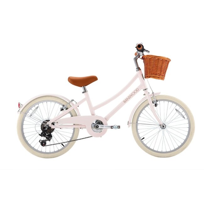 Vélo Enfant Banwood Classic 20 pouces rose avec 7 Vitesses