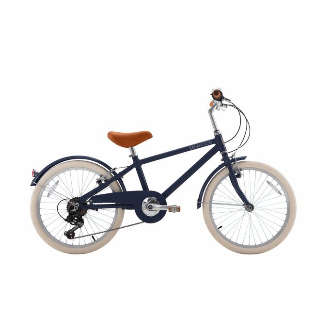 Kinderfahrrad 20 Zoll Blau mit 7 Gängen