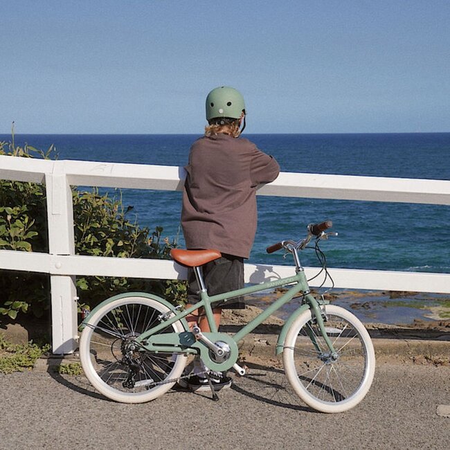 Kids Bike 20 inch Forest green with 7 Speeds