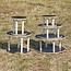 Lot de 5 Plateformes de Jeu en Bois - Univers Miniature Small World