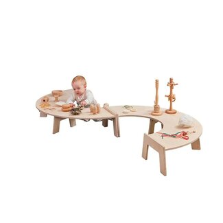 Cosy   Baby wooden crawling ring - movement circle