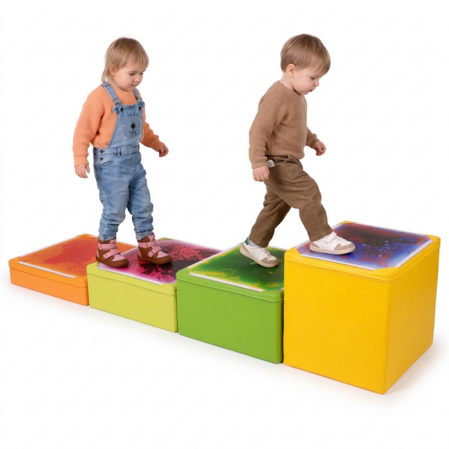 Extra Sturdy Foam Blocks for Liquid Tiles – Motoric Softplay Course