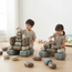 Foam Stacking Stones Rock Boulders – 40-piece Set for Indoors and Outdoors