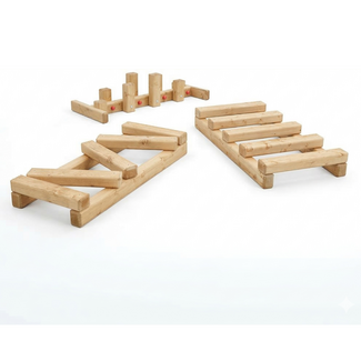 Cosy   Houten Balans baan | 3-delig