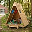 Playhouse Forest Fern – magical outdoor playhouse for kids 3+, with viewing windows for imagination and nature