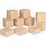 Wooden Block Set for Water and Marble Runs – 10-piece Set made of Untreated Pine