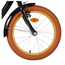 Stoere Meisjesfiets 18 inch met Voormandje en Bagagedrager (4-7 jaar) – Zwart