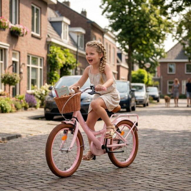 Vélo Fille Volare Ashley 18 pouces Rose | Marjems.nl