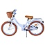 Luxury Girls Bike 18 inch with Basket and Carrier (4-7 years) – Pastel Blue