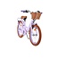 Vélo Fille de Luxe 18 pouces avec Panier et Porte-bagages (4-7 ans) – Lila