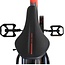 Robustes Jungenfahrrad 18 Zoll mit Gepäckträger und Schutzblechen (4-7 Jahre) – Orange/Grau