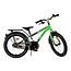 Rugged Boys Bike 18 inch with Rear Carrier and Fenders (4-7 years) – Grey/Green