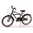 Cooler Cruiser Jungenfahrrad 18 Zoll mit braunen Akzenten (4-7 Jahre) – Schwarz