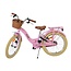 Mädchenfahrrad 20 Zoll mit Korb, Schloss und Beleuchtung (6-8 Jahre) – Rosa