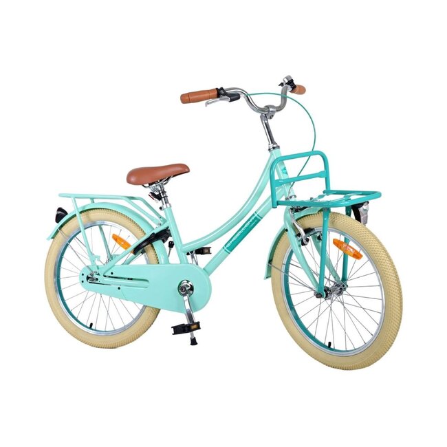 Luxe Meisjesfiets 20 inch met Voordrager en Verlichting (6-8 jaar) – Groen
