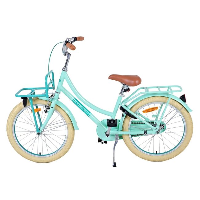 Luxe Meisjesfiets 20 inch met Voordrager en Verlichting (6-8 jaar) – Groen