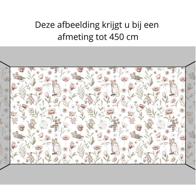 Kikki Belle Vliesbehang Vrolijke Muizen – Kwalitatief Kinderbehang